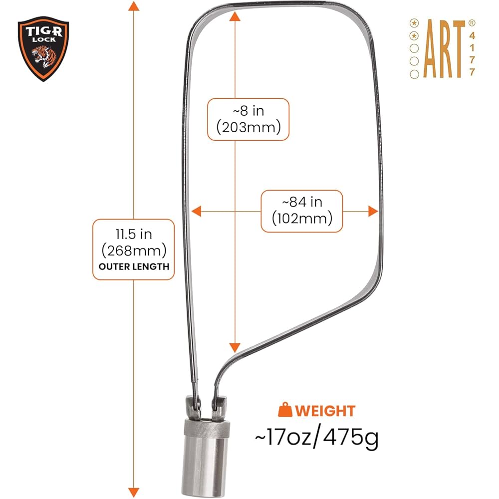 【セール中】タイガーロック ブルーミニ　U字ロック　鍵 　自転車　ロードバイク Amazon.co.jp: TiGr Lock (タイガーロック) mini+ BLUE タイガー